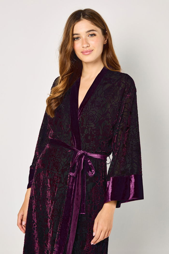 Maxi Jacquard Velvet Robe product image 5