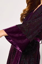 Maxi Jacquard Velvet Robe product image 6