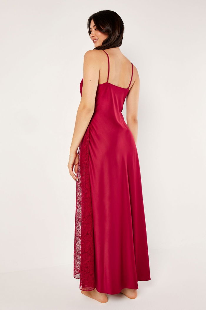 Slip Dress with Side tie and Lace product image 4