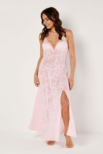 Chiffon Maxi Gown with Side Slit product image 1