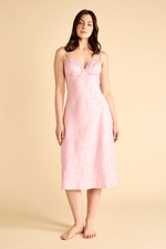 Structured Padded Cup Dress with Floral Lace product image 2