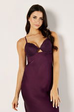 Satin Slip with Embroidered Bra product image 3