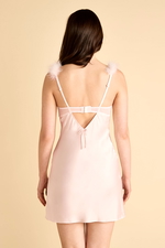 Satin Baby doll with Feather Details product image 5