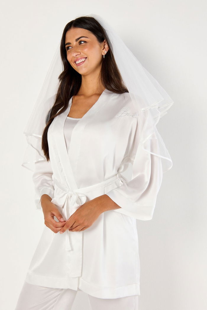 3 Piece Bridal Cami Set with Robe product image 2