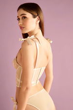 Satin Corset with Ribbons product image 3