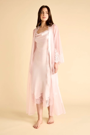 Slip and Robe Set with Lace Details product image