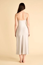 Satin Slip and Robe Set with Lace Details product image 8