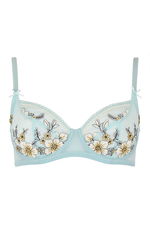 Emroidered Floral Bra with Lace Details product image 5