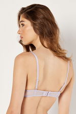 Mesh Bra with Satin Embroidery product image 4