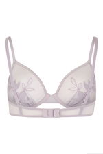 Mesh Bra with Satin Embroidery product image 6