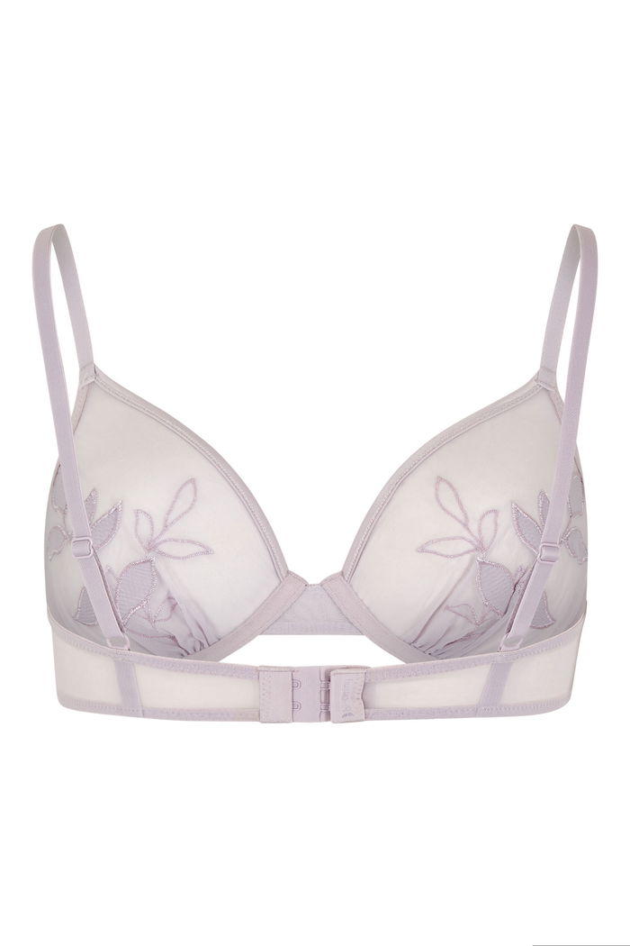 Mesh Bra with Satin Embroidery product image 6