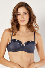 Push Up Demi Bra Embellished with Lace product image 1