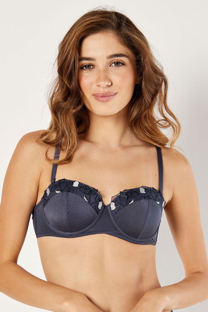 Push Up Demi Bra Embellished with Lace product image 1