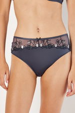 High Waist Brief with Lace Details product image 2