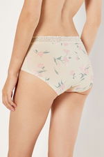 Floral High Waist Brief with Lace Waist Band product image 3