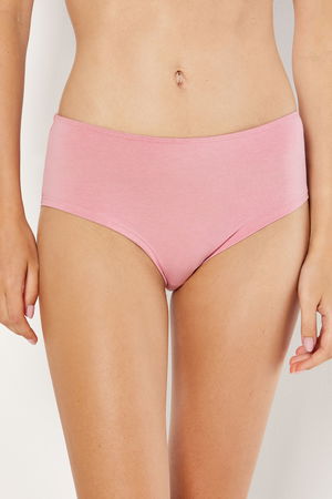 High Waist Rayon Brief with Lace Details at the Back product image