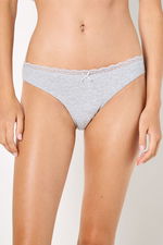 Low Waist Basic Panty with Lace product image 1