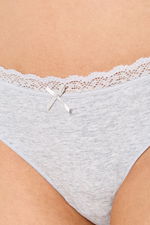 Low Waist Basic Panty with Lace product image 3