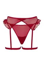 Secret Room Lace Brief with Garter product image 8