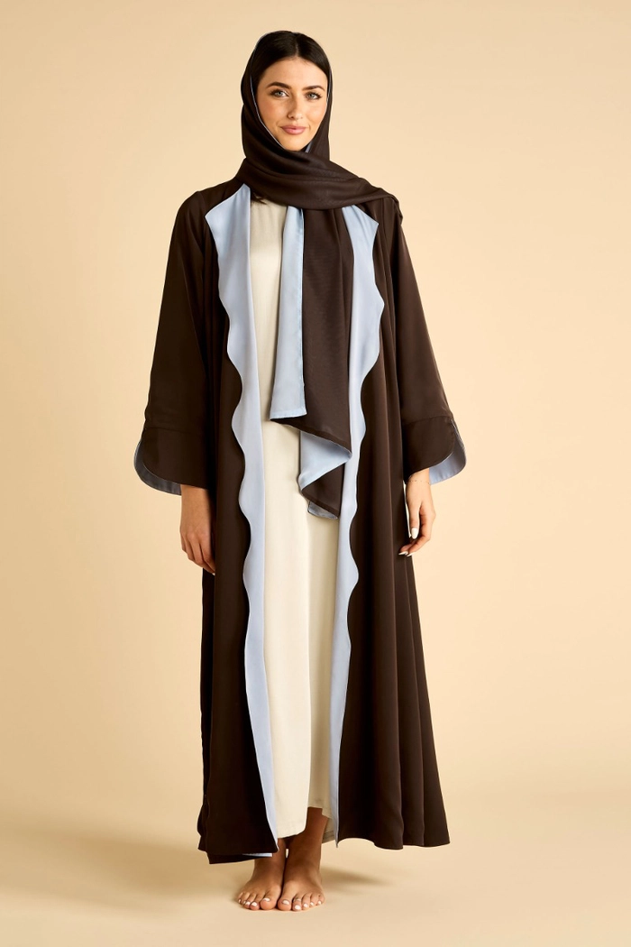 Double Sided Abaya with Attached Veil product image 1