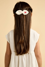 Girls' Wrap Dress with Matching Hair Bow product image 4