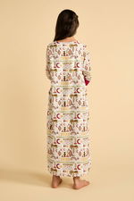 Girls' Maxi Kaftan with Heritage-Inspired Print product image 4