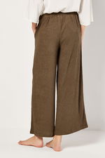 Loose Textured Pants with Waist Tie product image 3