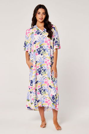 Midi Flower Printed Dress product image