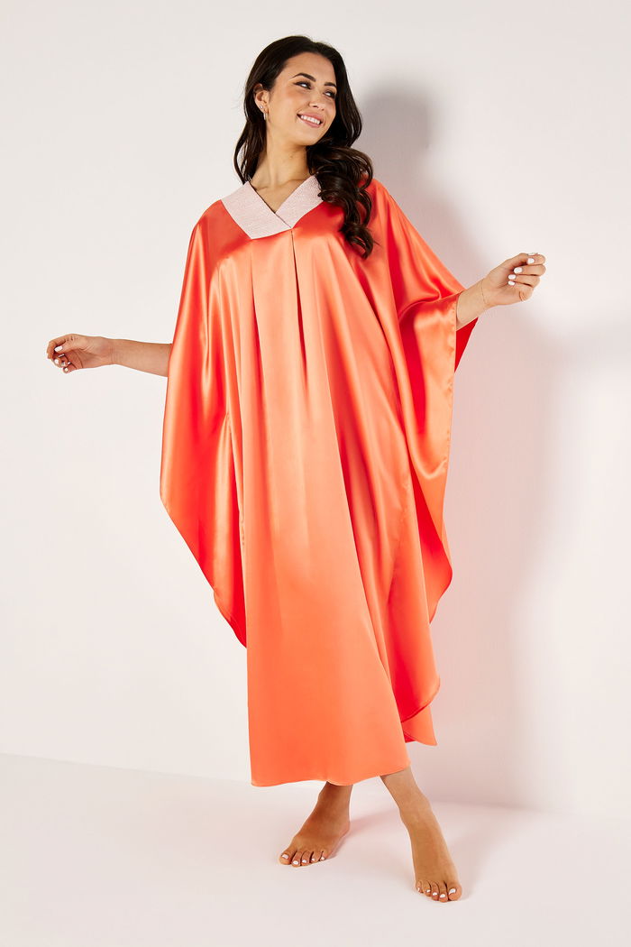 Wide Maxi Dress with a Circle Cut product image 2