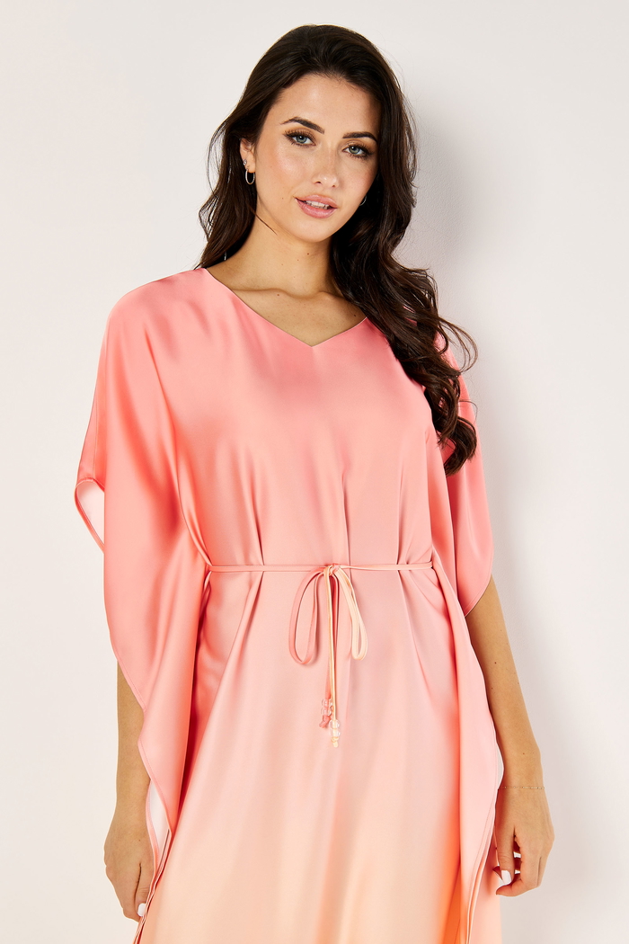 Belted Dress with Ombre Colors product image 3