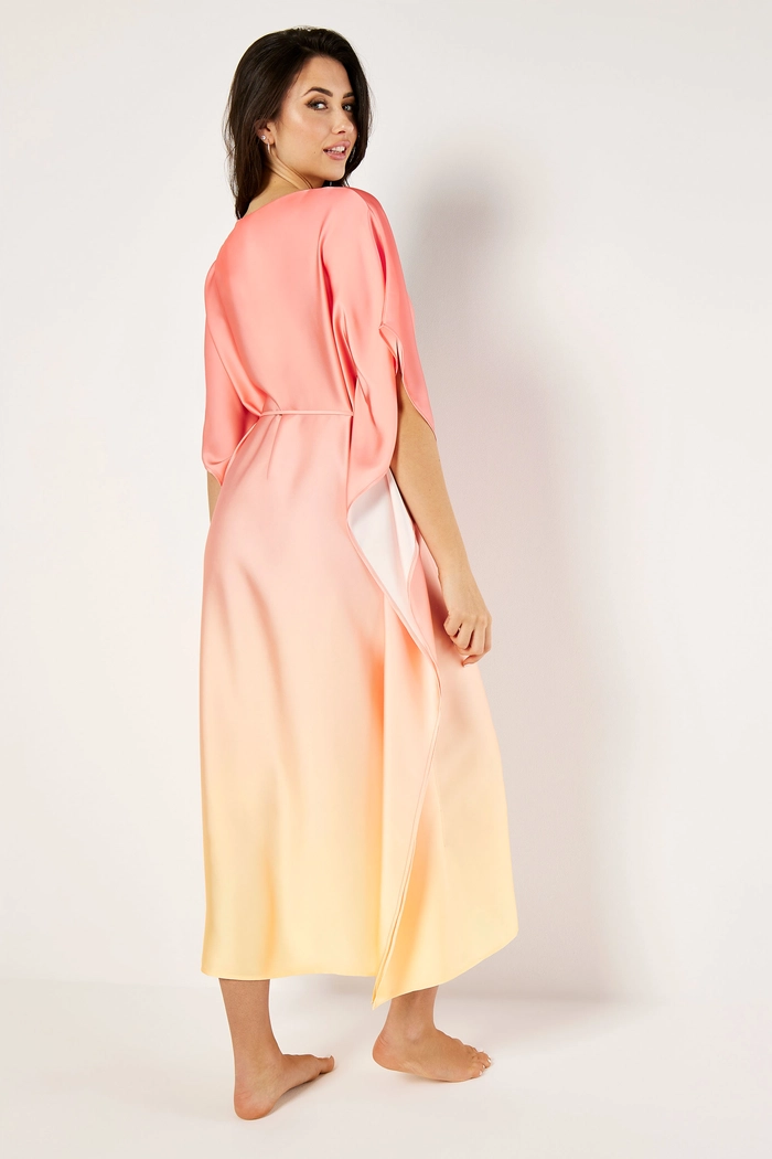 Belted Dress with Ombre Colors product image 4