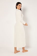 Ribbed Maxi Buttoned Dress product image 4