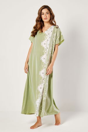 Maxi Dress with Side Print product image