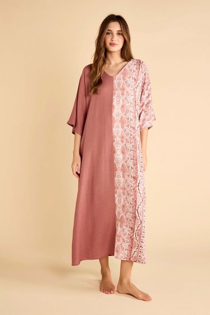 Long Dress with Side Waterprint product image 1