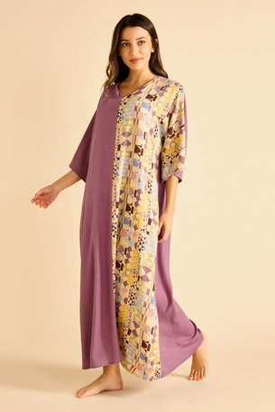 Long Dress with Front Side Print product image