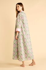 Printed Long-Sleeved Buttoned Kaftan product image 4