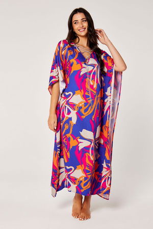 Loose Fit Satin Kaftan product image