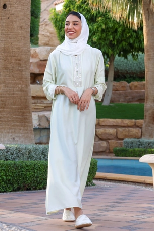 Elegant Embroidered Maxi Kaftan product image