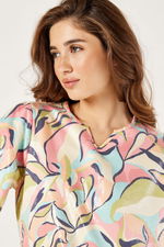 Colorful kaftan adorned with sequins product image 4