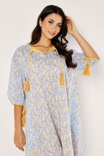 Printed Kaftan with Tassels product image 1