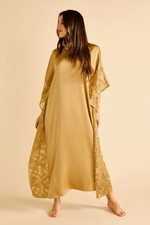 Satin Kaftan with Lace Detailing product image 4