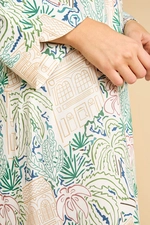 Printed Kaftan with Side Slits product image 3