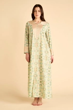 Printed Maxi Kaftan in Mokhawer Style product image 1