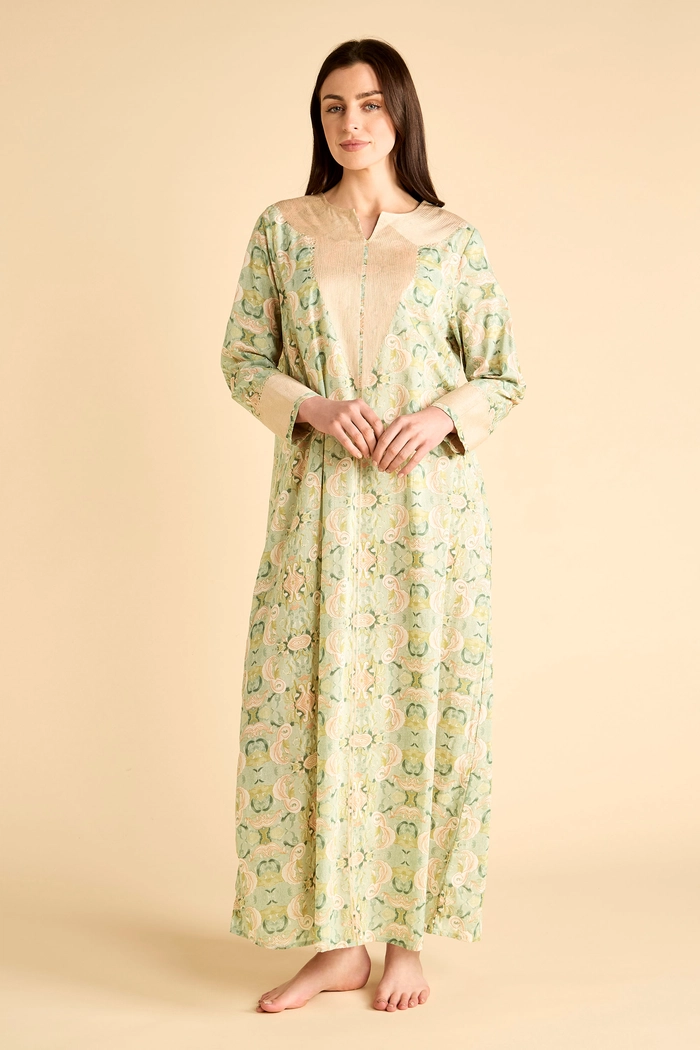 Printed Maxi Kaftan in Mokhawer Style product image 4