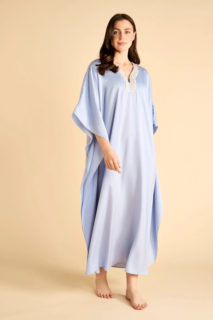 Wide Kaftan with Embroidery Details product image 1