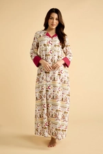 Maxi Kaftan with Heritage-Inspired Print product image 2