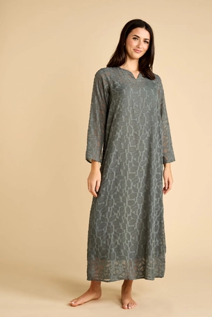 Slip and Chiffon Kaftan Set product image