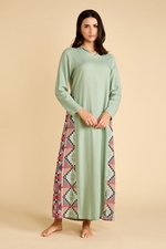 Printed Sides Kaftan with Long Sleeves product image 1