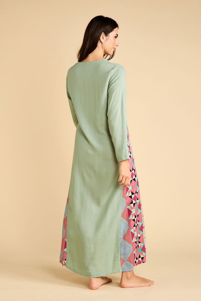 Printed Sides Kaftan with Long Sleeves product image 5