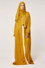 Layered Prayer Dress with Matching Veil product image 1